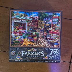 MasterPieces Farmer's Market 750 Piece Puzzle